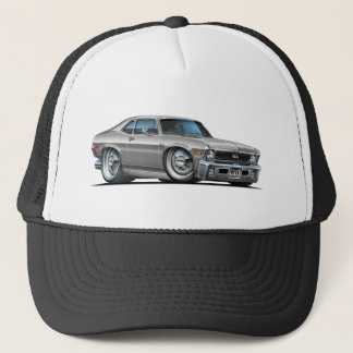 Bil för Chevy Novasilver Truckerkeps