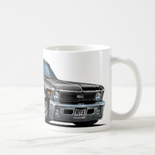 Bil för Chevy Novasvart Kaffemugg