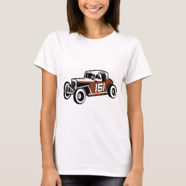 Bil för chickStockwell gammal Time tävling T-shirt