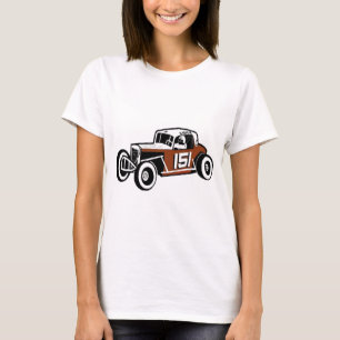 Bil för chickStockwell gammal Time tävling T-shirt