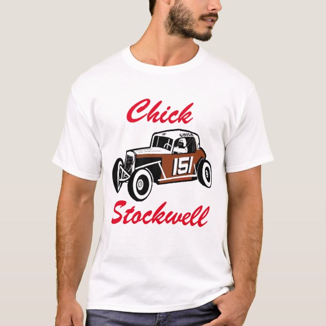 Bil för chickStockwell gammal Time tävling T-shirt (Framsida)