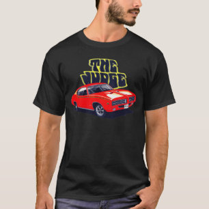 Bil för domare för 1969 GTO röd T-shirt
