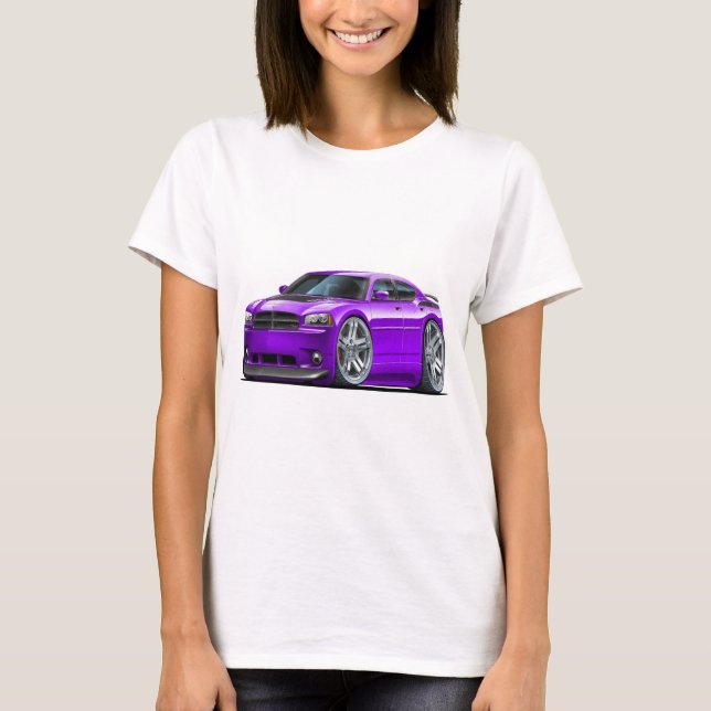 Bil för fintuppladdareDaytona lilor T Shirt (Framsida)