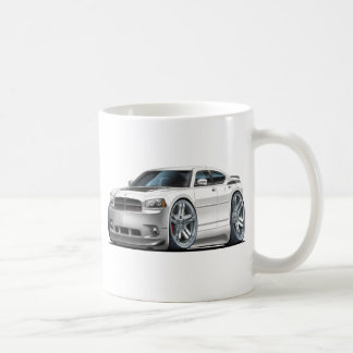 Bil för fintuppladdareDaytona vit Kaffemugg