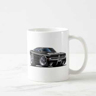 Bil för fintuppladdaresvart kaffemugg