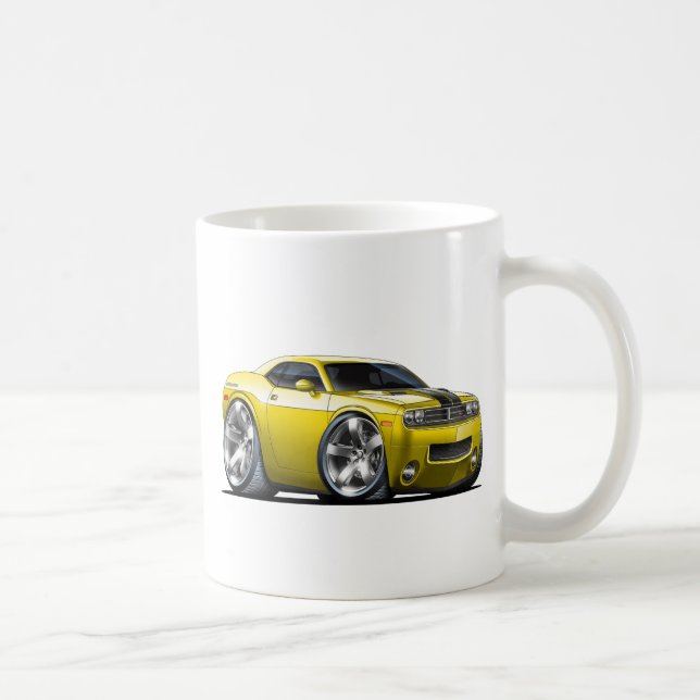 Bil för fintutmanaregult kaffemugg (Höger)