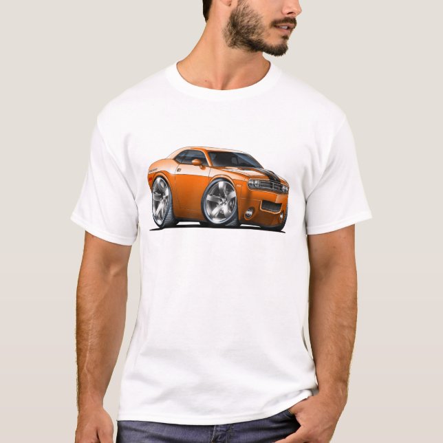 Bil för fintutmanareorange tee shirt (Framsida)