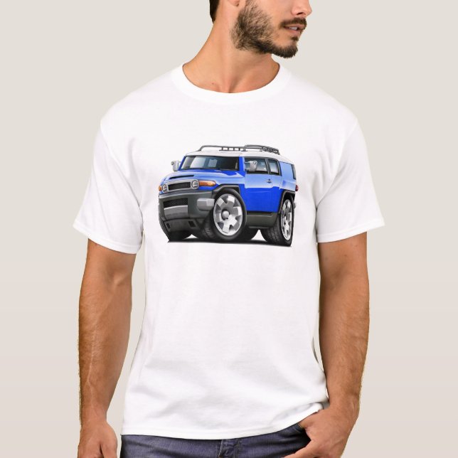 Bil för Fj-kryssareblått T-shirt (Framsida)