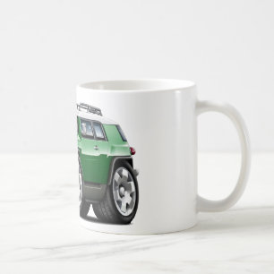 Bil för Fj-kryssaregrönt Kaffemugg