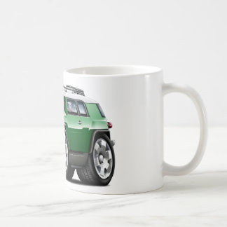 Bil för Fj-kryssaregrönt Kaffemugg