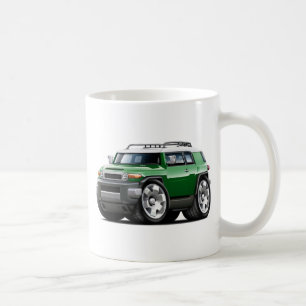 Bil för Fj-kryssaregrönt Kaffemugg