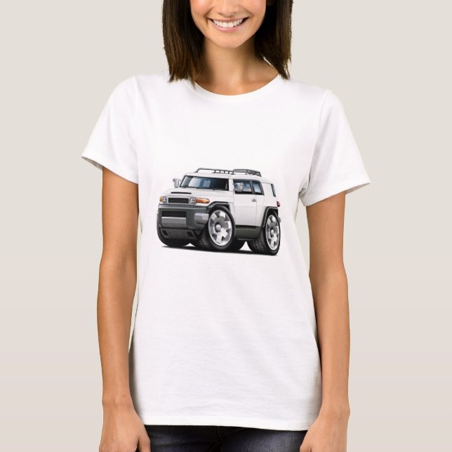 Bil för Fj-kryssarevit T-shirt (Framsida)