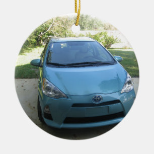 Bil för IMG_2140.JPG Prius Toyota Julgransprydnad Keramik
