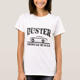 Bil för muskel för Plymouth dammtrasaamerikan T Shirt