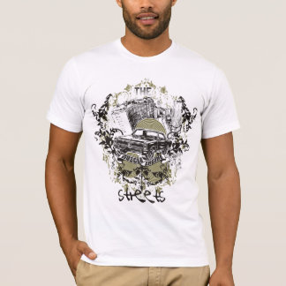 Bil för muskel för popstenamerikan t-shirt