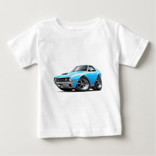 Bil för stor dåliga för 1970 AMX blåvit Tee Shirt