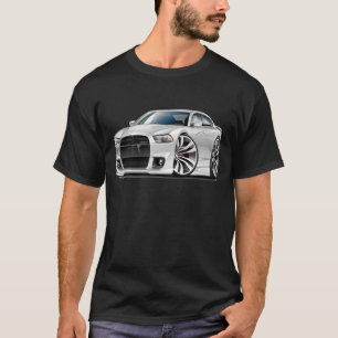 Bil för vit för fintuppladdare SRT8 T Shirt