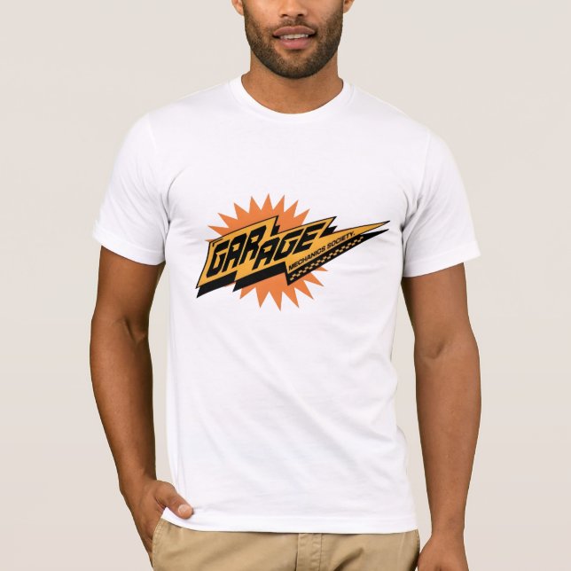 Bil grafisk t-shirt  (Framsida)