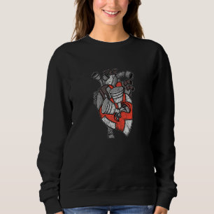 Bil Mekanisk Auto Mekniker Hjärta Pump Motor Bil T Shirt