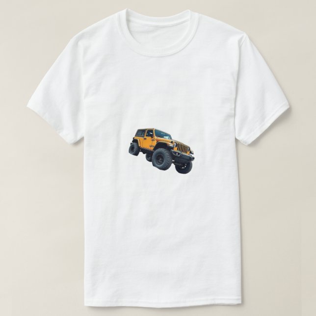 Bil och vacker  t shirt (Design framsida)