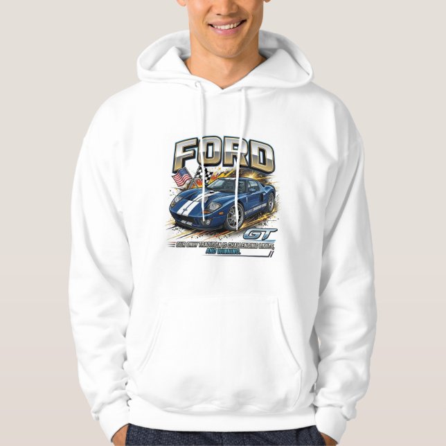 bil offert  hoodie (Framsida)