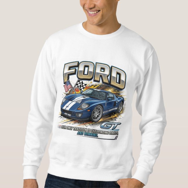 bil offert  lång ärmad tröja (Framsida)