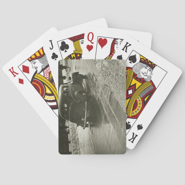 Bil på vägen spel kort (Baksidan)