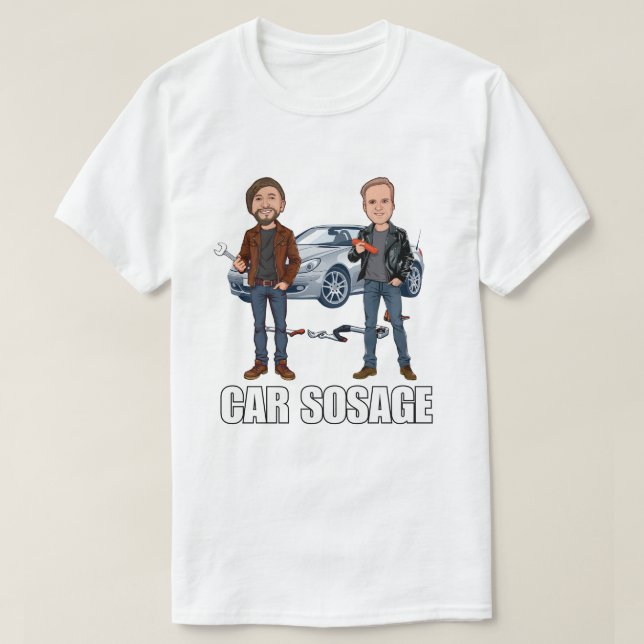 Bil sossage 2026 02 t shirt (Design framsida)