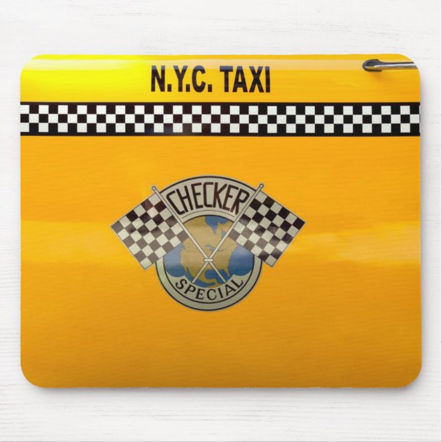 Bil - stad - NYC-taxi Musmatta (Framsidan)