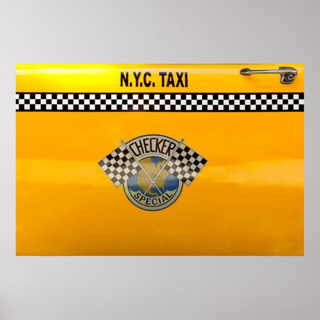 Bil - Stad - NYC Taxi Poster (Framsidan)