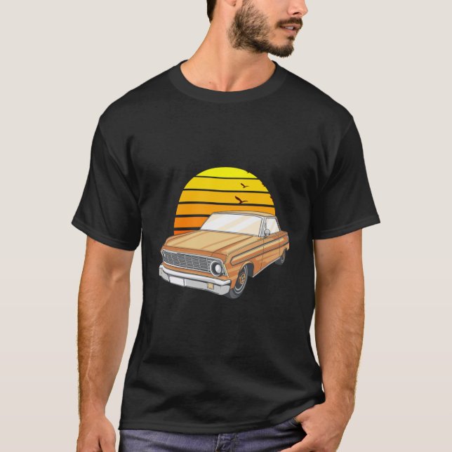 bil t shirt (Framsida)