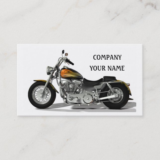 Bila cykeln visitkort (Framsida)