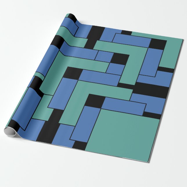 Bilaga Figursättning Papper Presentpapper (Utrullad)