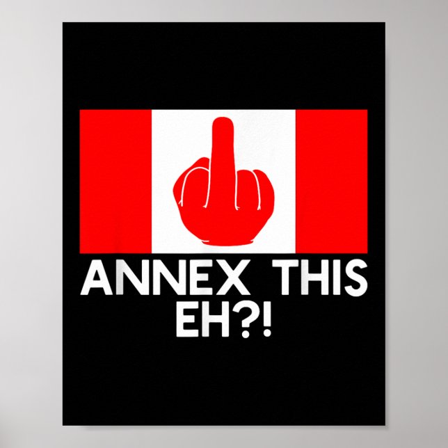 Bilaga I Eh! Funny Pro Canada Flagga for Anti Poster (Framsidan)