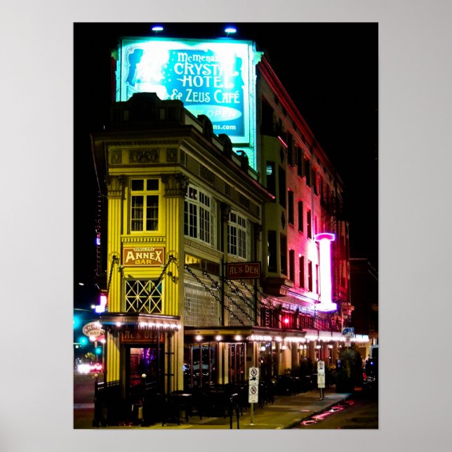 Bilaga Pub i Portland Oregon Poster (Framsidan)