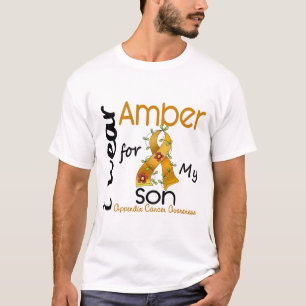 Bilagacancer ha på sig jag bärnsten för min Son T Shirt