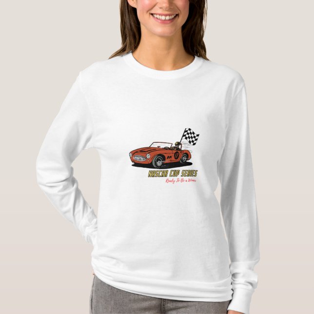 Bilälskare T-Shirt 🚘 Klassisk & Modern Bil Design (Framsida)