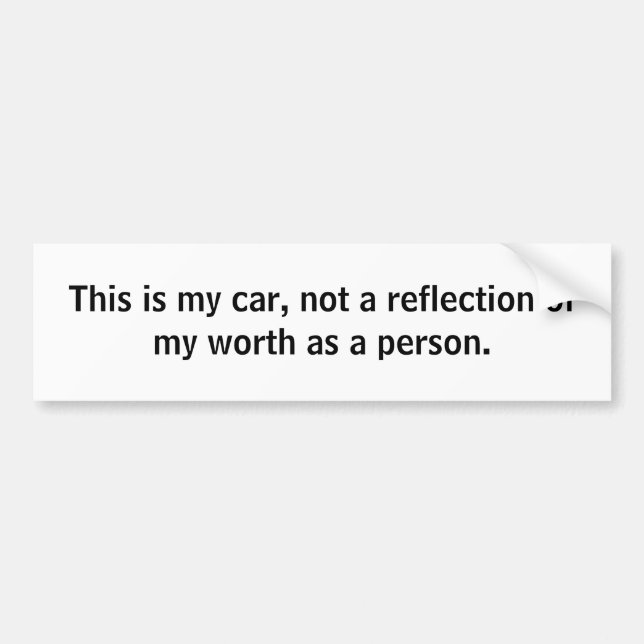 Bilar är inte allt bildekal (Framsidan)