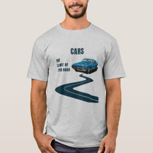 Bilar: Den öppna vägens anda   F1   Motorspat T Shirt
