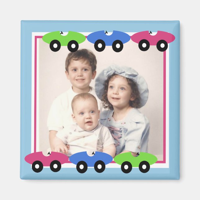 Bilar/ Foto Magnet (Framsidan)