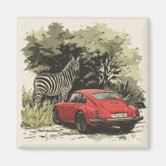 Bilar i vilden magnet