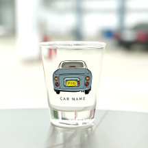 Bilar Namn Lapis Grått Figaro Figaro Shot Glass