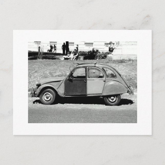 Bilar och Fläkt Vykort (Framsida)