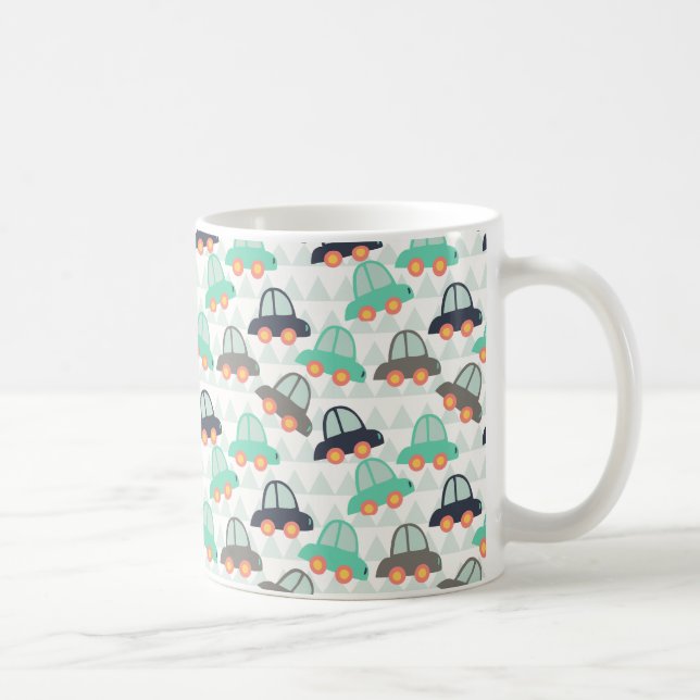 Bilar och fler bilar kaffemugg (Höger)