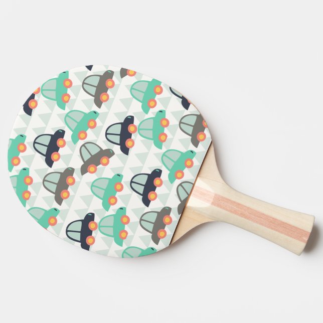 Bilar och fler bilar pingisracket (Baksidan )