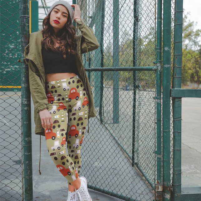 Bilar och ljus leggings (Skapare uppladdad)