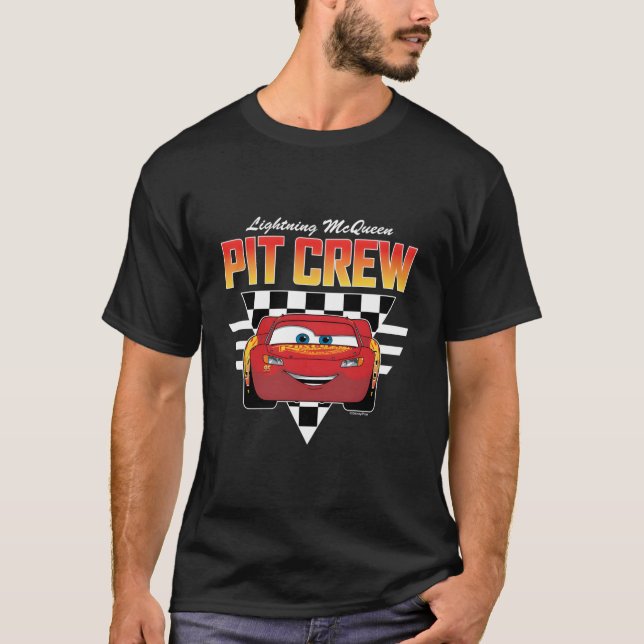 Bilar - Pit Crew T Shirt (Framsida)