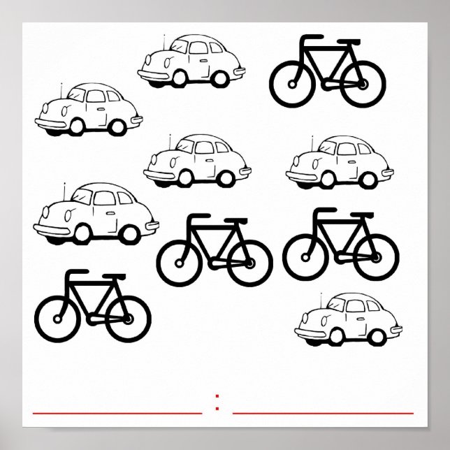 bilar poster (Framsidan)