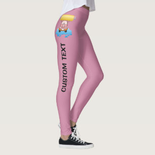 Bilar tvättar baljväxter från gris leggings
