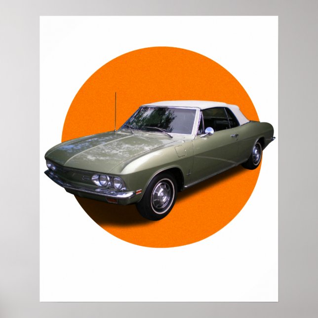 bilarChevrolet Corvair Poster (Framsidan)
